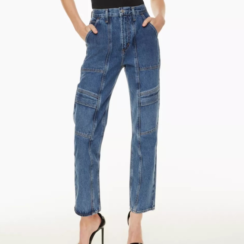 Agolde cooper cargo jeans in revolution